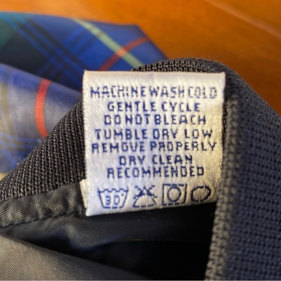 Lady Divots Tartan Plaid V-neck Golf Pullover Windbreaker Size Large - Picture 12 of 12